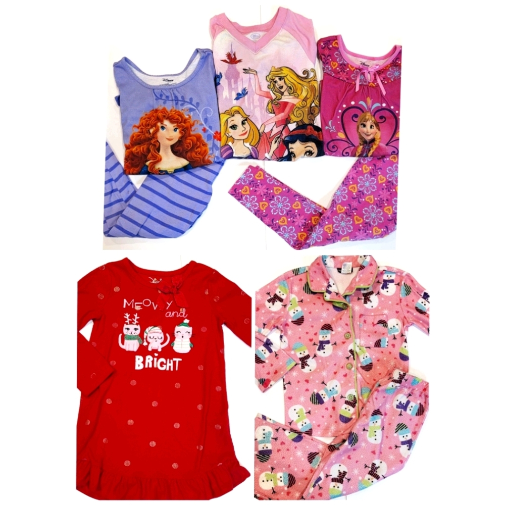 Winter Disney Pajama Bundle size 5